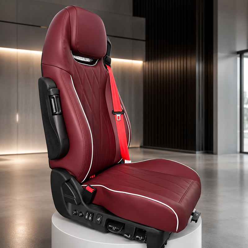 Motorhome seat for RV and leisure vehicle