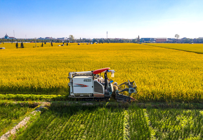 Seat application for farm vehicle
